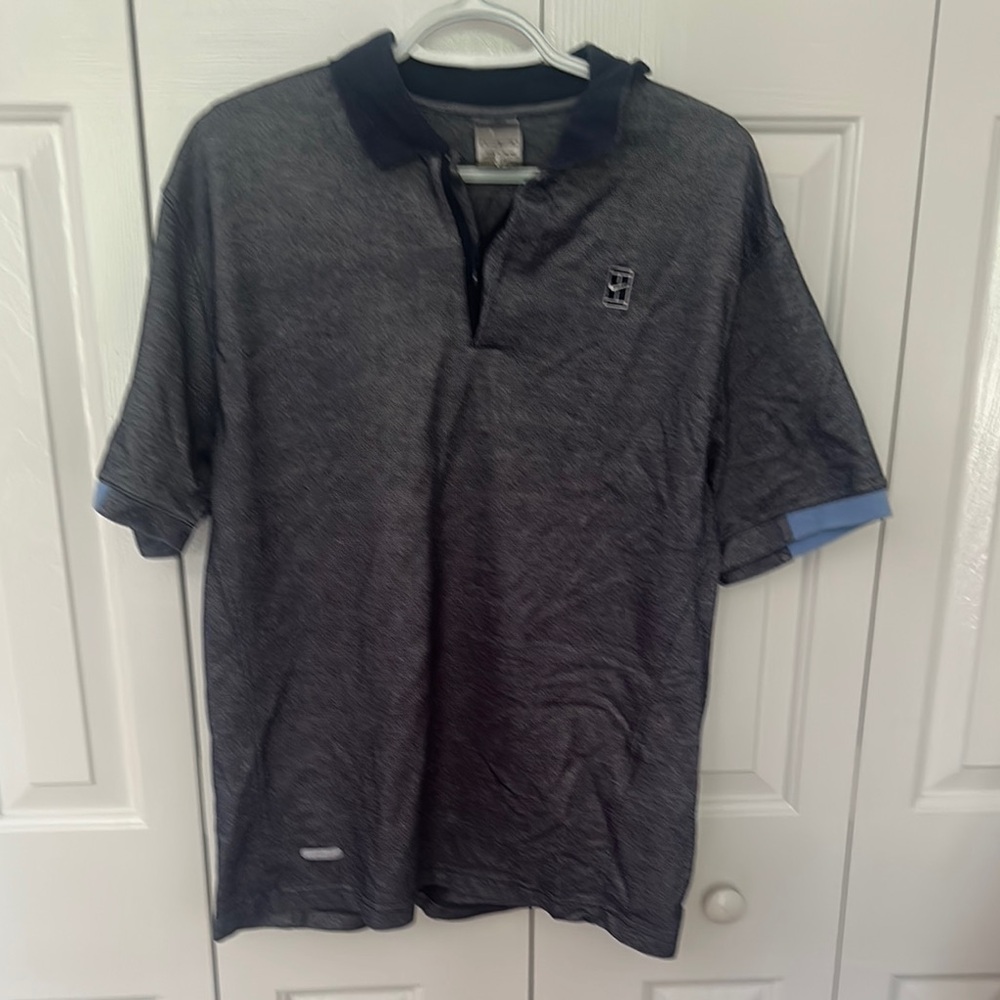 Nike Black Polo Shirt Performance Style